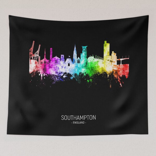 Item preview, Southampton England Skyline designed and sold by ArtPrints.
