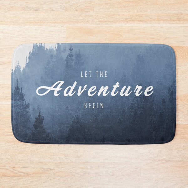 Item preview, Let The Adventure Begin - Misty Forest Landscape designed and sold by ind3finite.
