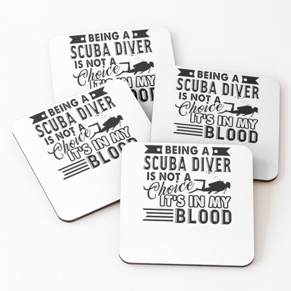 Item preview, Being A Scuba Diver Is In My Blood Shirt designed and sold by DaneRhodes1.