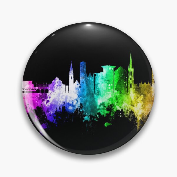 Item preview, Bournemouth England Skyline designed and sold by ArtPrints.
