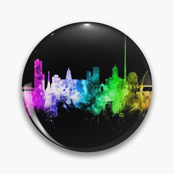 Item preview, Dublin Ireland Skyline designed and sold by ArtPrints.