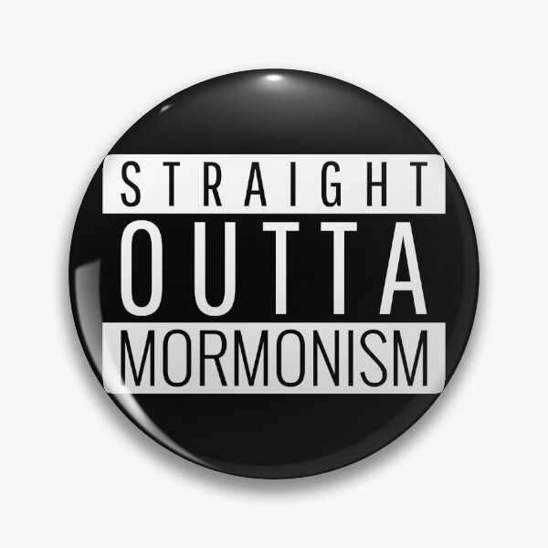 Item preview, Straight Outta Mormonism designed and sold by Exmo Merch.