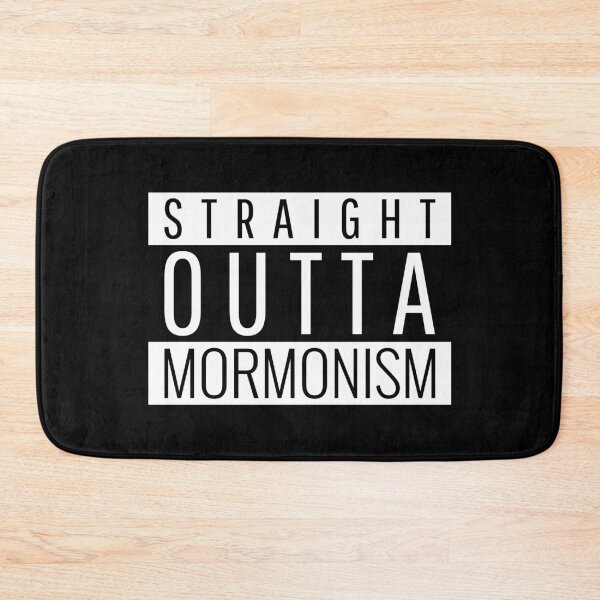 Item preview, Straight Outta Mormonism designed and sold by Exmo Merch.