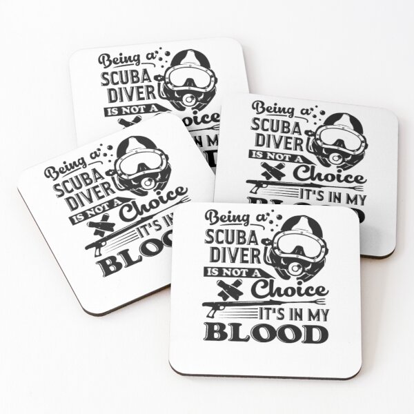 Item preview, Being A Scuba Diver Is In My Blood designed and sold by DaneRhodes1.