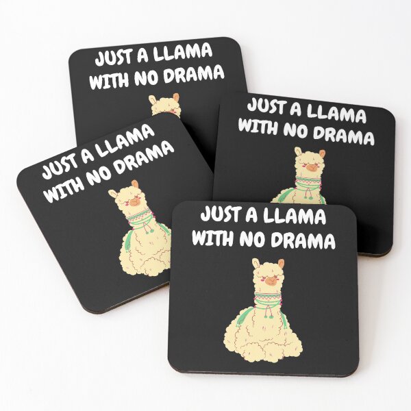 Item preview, Funny Llama Design, Just a Llama With No Drama  designed and sold by designitfun.