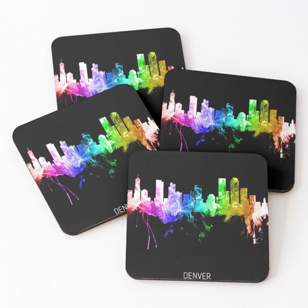 Item preview, Denver Colorado Skyline designed and sold by ArtPrints.