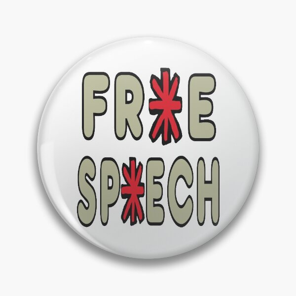 Item preview, Free Speech Censorship designed and sold by Mark-Ewbie.
