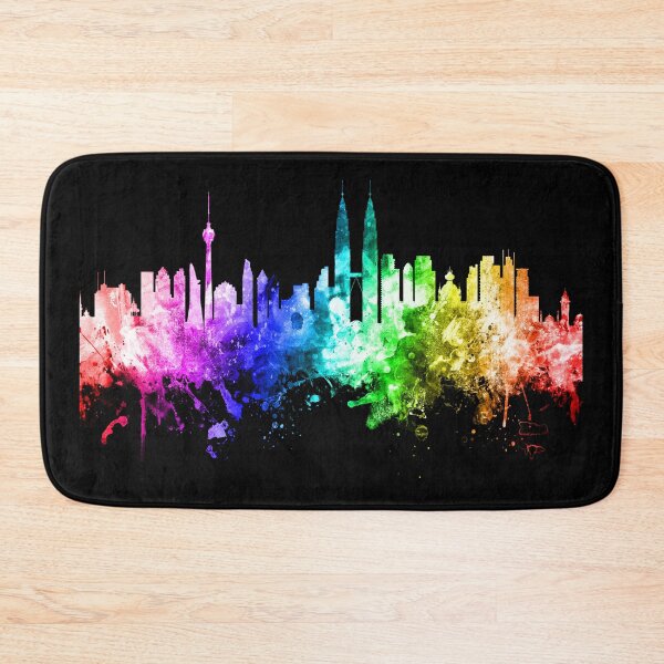 Item preview, Kuala Lumpur Malaysia Skyline designed and sold by ArtPrints.
