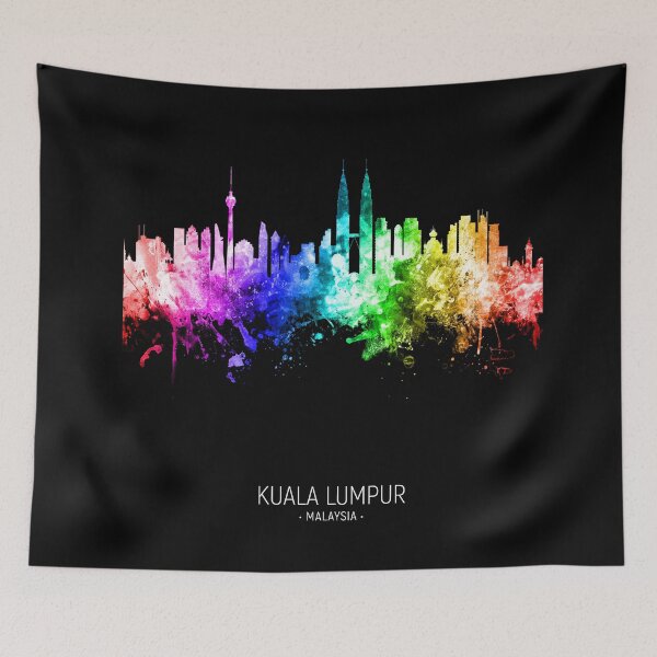 Item preview, Kuala Lumpur Malaysia Skyline designed and sold by ArtPrints.
