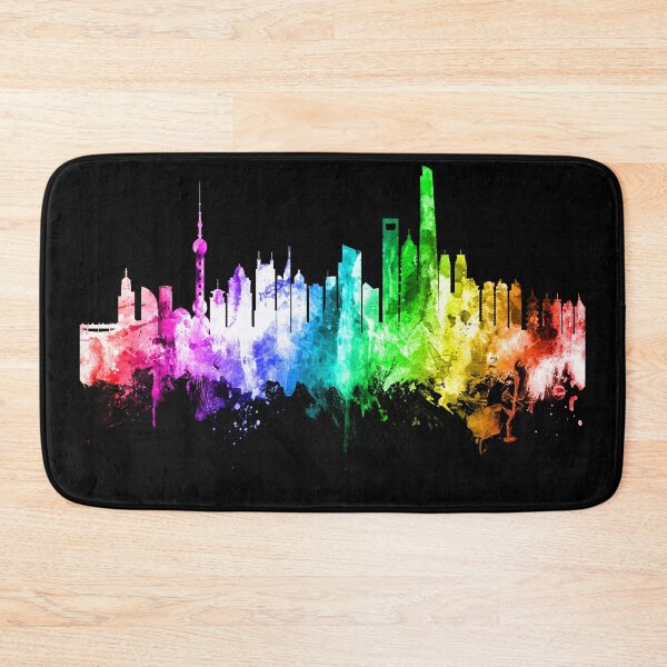 Item preview, Shanghai China Skyline designed and sold by ArtPrints.