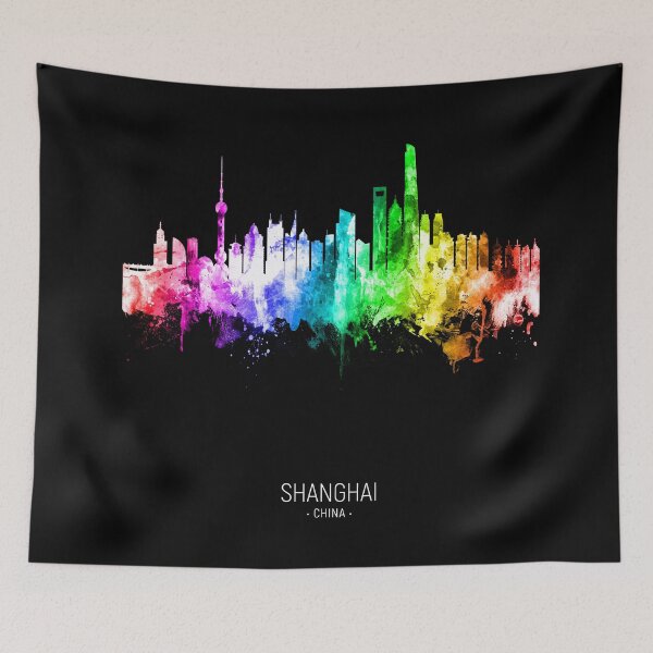 Item preview, Shanghai China Skyline designed and sold by ArtPrints.