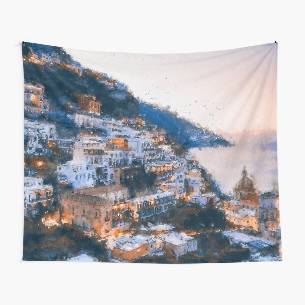 Positano, beauty of Italy Tapestry