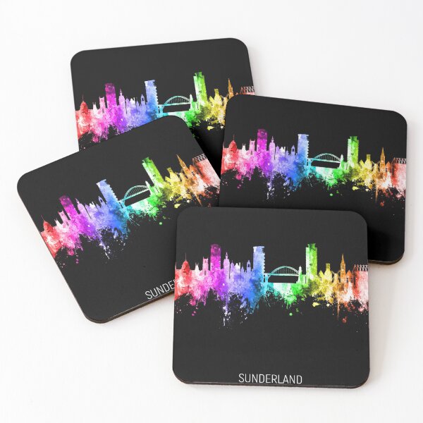 Item preview, Sunderland England Skyline designed and sold by ArtPrints.