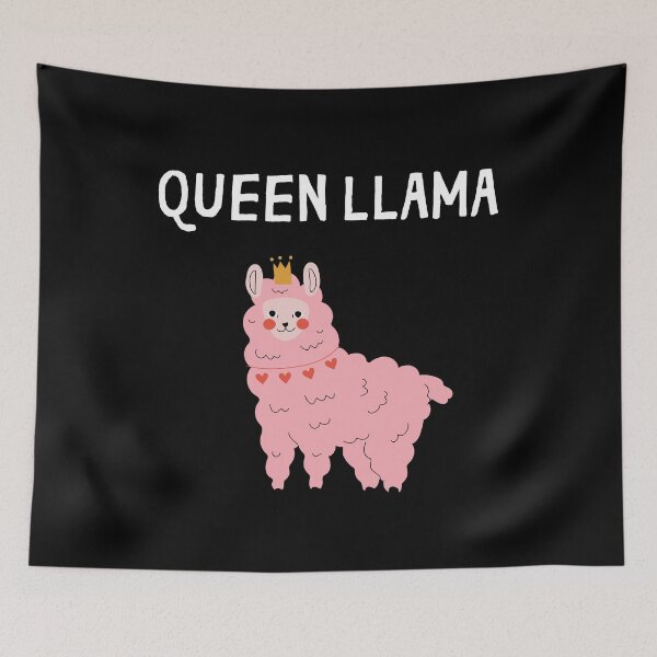 Item preview, Reina Llama - Llama Divertida designed and sold by designitfun.