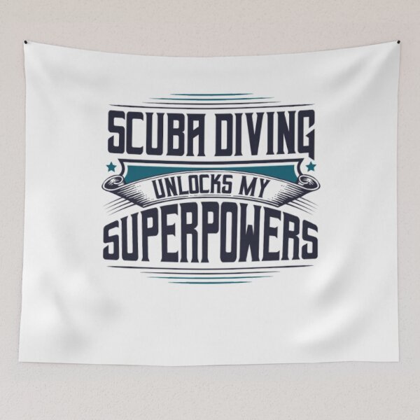 Item preview, Best Cute Scuba Diving Unlocks Superpowers Diver designed and sold by DaneRhodes1.