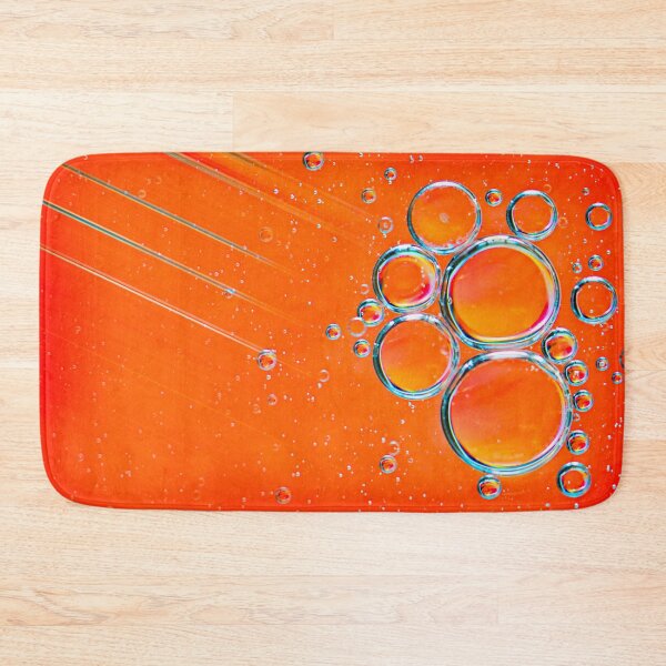 Item preview, Orange Bubbles Oil and Water designed and sold by FOLK ART FUSION by heidiannemorris.
