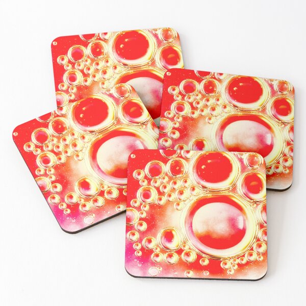 Item preview, Red Bubble Oil and Water designed and sold by FOLK ART FUSION by heidiannemorris.