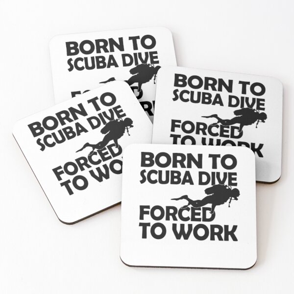 Item preview, Born To Be A Scuba Diver Mens Premium T Shirt designed and sold by DaneRhodes1.