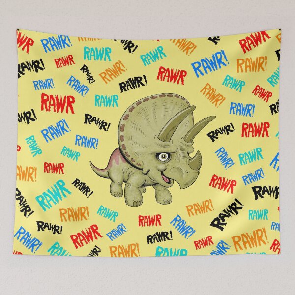 Item preview, Triceratops Rawr  designed and sold by Dave Stephens.