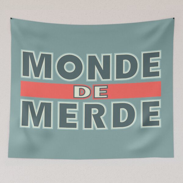 Item preview, Monde De Merde (Shitty World) designed and sold by Pierre Zuber.