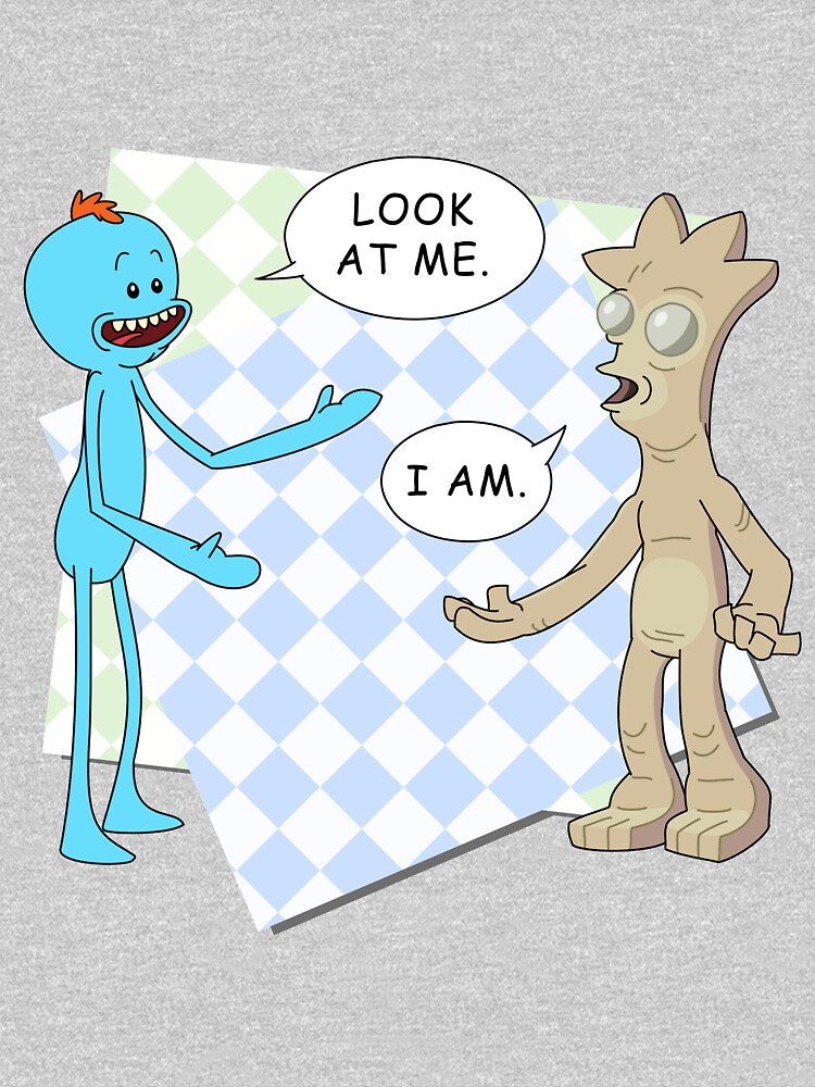 Rick and Morty's Mr. Meeseeks meets Gaia's child. Dark variant. by strontium-z38