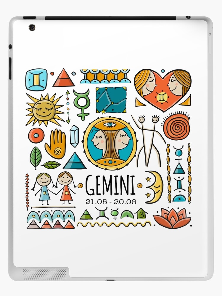 Gemini zodiac sign. Element of Air