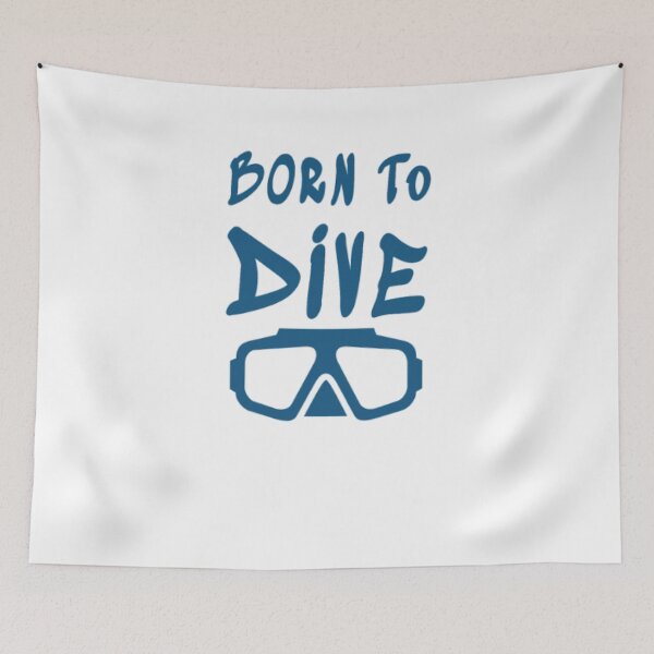 Item preview, Born To Dive Tauche designed and sold by DaneRhodes1.