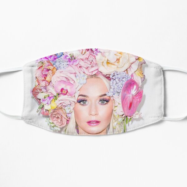 katy perry nunca usado blanco Mascarilla plana