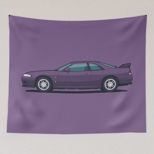 Item preview, R33 GT-R - Purple designed and sold by VoodooCircus.