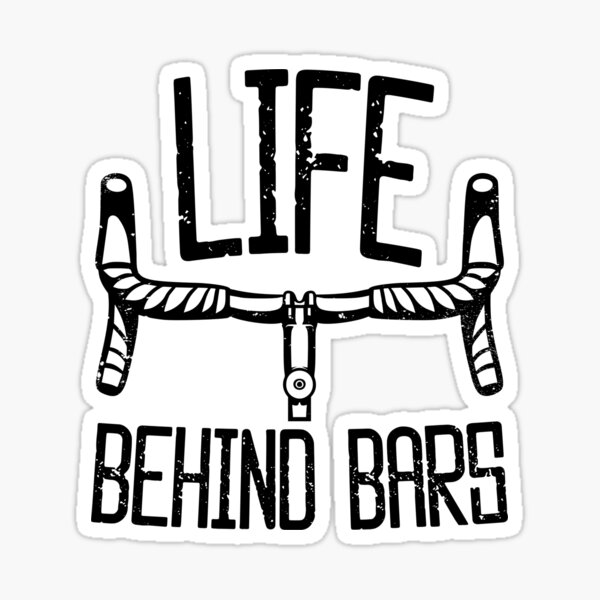 Life Behind Bars Radsport Sticker