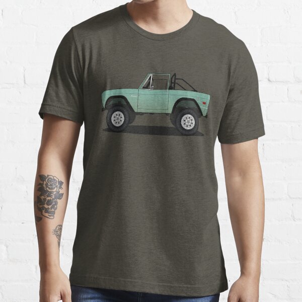 H3 Black Ford Bronco X-Large T-Shirt