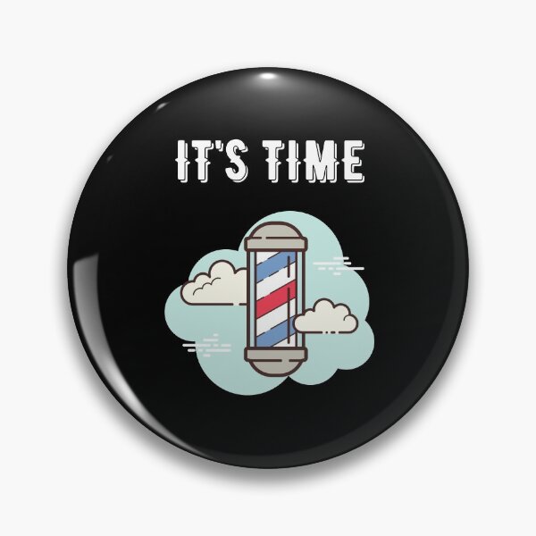 Item preview, Funny Barber It's Time - Barber designed and sold by designitfun.