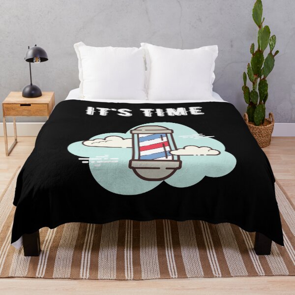 Item preview, Funny Barber It's Time - Barber designed and sold by designitfun.