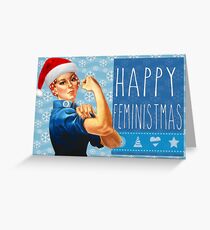 Have a Feminist Christmas! Greeting Card