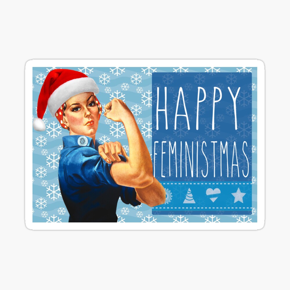 Feminist Christmas Card: All I Want is Equality, Feminist Christmas,  Christmas Gifts Under 5 Dollars, Funny Christmas Card, Feminist Gifts 