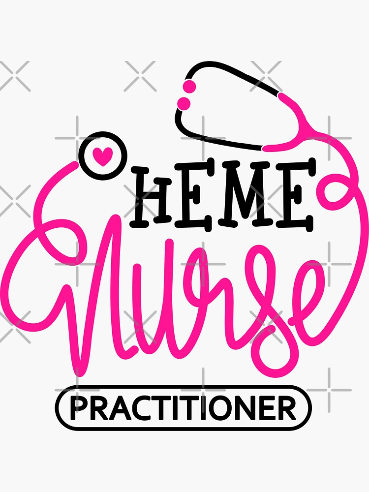 Pegatina «HEME Nurse Practitioner NP - Departamento de Enfermería de ...