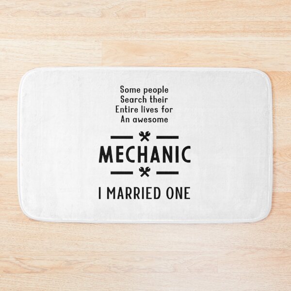 Item preview, I Married One Mechanic - mechanic Cool Job Gift designed and sold by DiogoCalheiros.