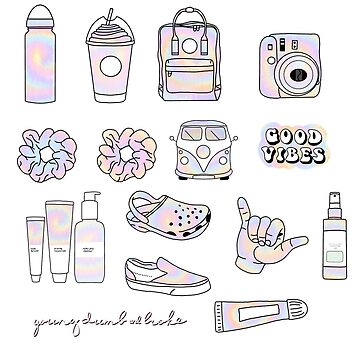 Artwork thumbnail, Tie dye vsco pack by Pastel-PaletteD
