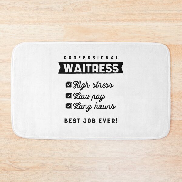 Item preview, Professional Waitress Best Job Ever - Waitress Cool Job Gift designed and sold by DiogoCalheiros.