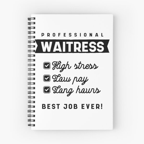 Item preview, Professional Waitress Best Job Ever - Waitress Cool Job Gift designed and sold by DiogoCalheiros.