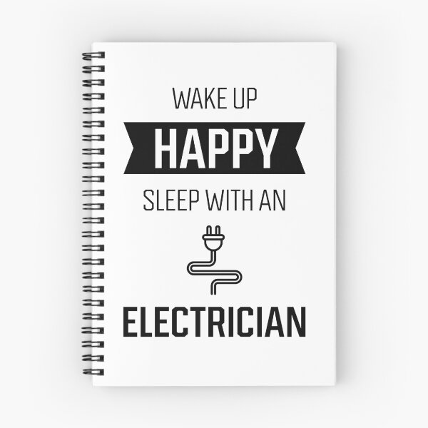 Item preview, Wake Up Happy Sleep With An Electrician - Electrician Cool Job Gift designed and sold by DiogoCalheiros.