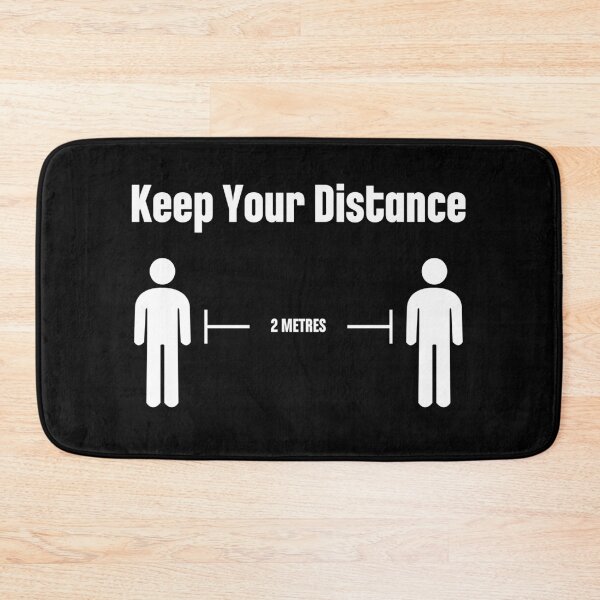 Item preview, Keep your distance [White] designed and sold by two34.