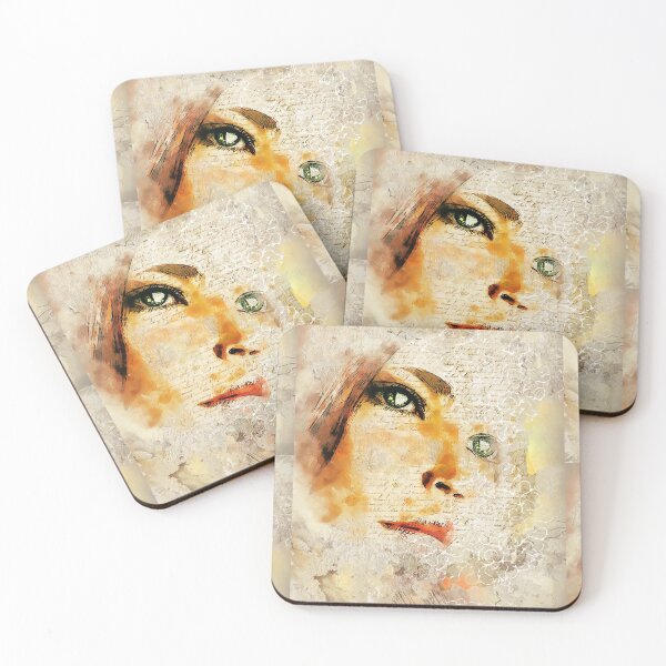 Item preview, Abstract color Beautiful girl designed and sold by artdragongift 15.