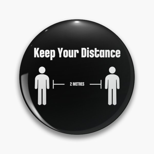 Item preview, Keep your distance [White] designed and sold by two34.