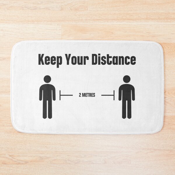 Item preview, Keep your distance [Black] designed and sold by two34.