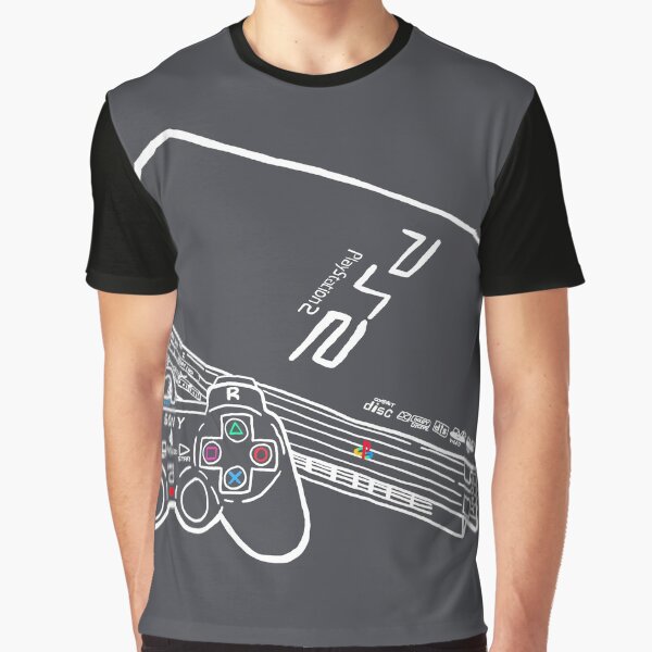 Vista previa del artículo con la obra «Consola Playstation 2 de diseño retro», diseñado y vendido por supercruiserrw.