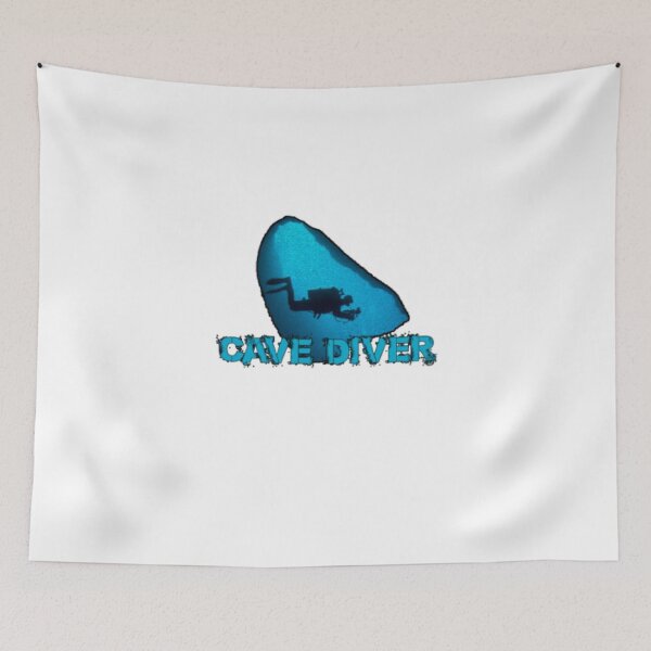 Item preview, Cave Diving Dive Caver Underwater Scuba Diver Gift designed and sold by DaneRhodes1.
