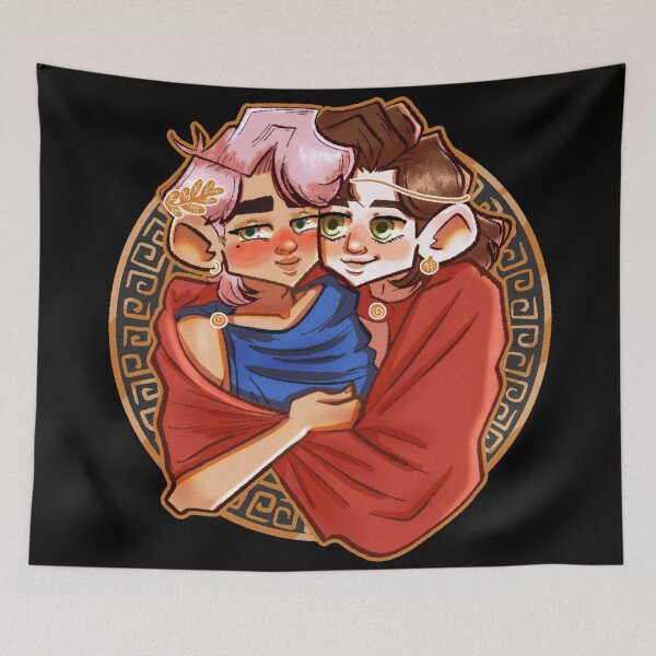 Item preview, Como Aquiles y Patroclus designed and sold by Elaine-Art.