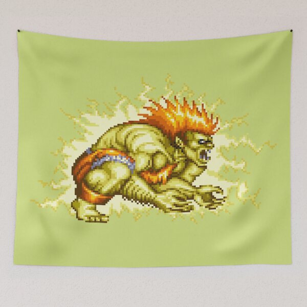 Item preview, Blanka Electric Thunder designed and sold by PexelPirfect.