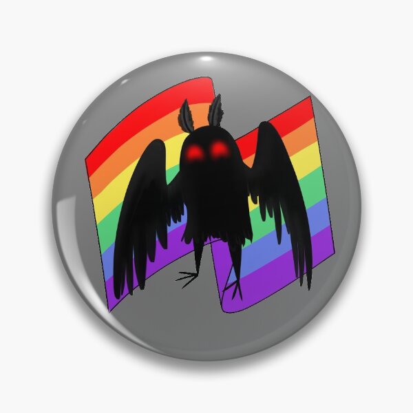 Item preview, gay rights mothman designed and sold by wormstaxhe.